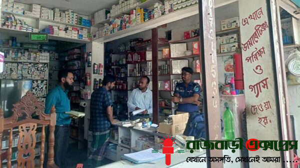 রাজবাড়ীর কালুখালী উপজেলার লাড়িবাড়ী বাজারে জাতীয় ভোক্তা-অধিকার সংরক্ষণ অধিদপ্তরের জেলা কার্যালয়ের তদারকি অভিযানে দুটি প্রতিষ্ঠানকে জরিমানা করা হয়েছে।