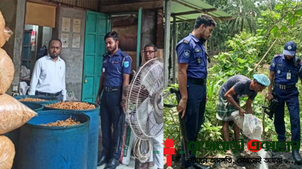 রাজবাড়ী পৌরসভার নতুনপাড় বিনোদপুর এলাকায় ভোক্তা-অধিকার সংরক্ষণ আইন, ২০০৯ লঙ্ঘনের দায়ে রেজা ফুড প্রোডাক্টসকে ৫০ হাজার টাকা জরিমানা করেছে